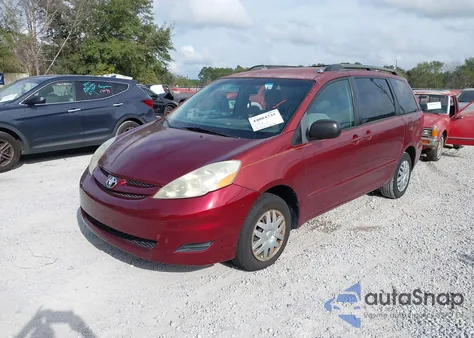2006 Toyota Sienna Le из США, поврежденный, VIN 5TDZA23C66S550010